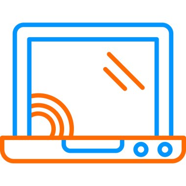 Döküm web simgesi, basit illüstrasyon 