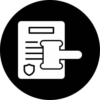 Adalet simgesi vektörünün çekici