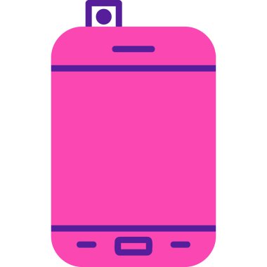 Smartphone web simgesi, vektör çizim 