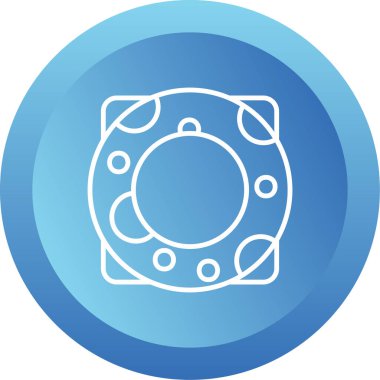 Can simidi. Web simgesi basit illüstrasyon