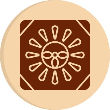 Döşeme. Web simgesi basit illüstrasyon