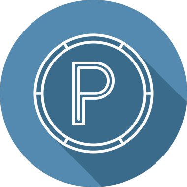 Web simgesi Otopark, illüstrasyon vektör