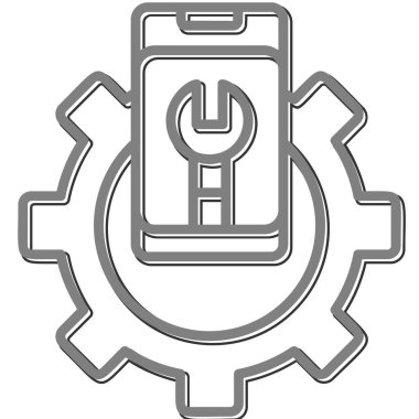 Simge, vektör illüstrasyonu basit tasarım