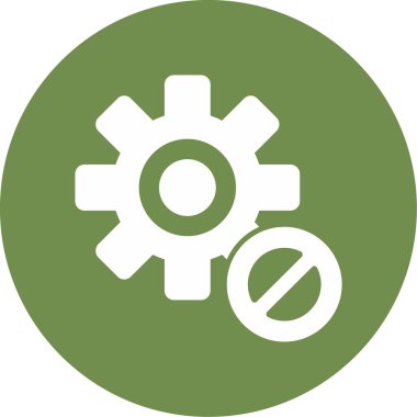 Blok simgesinin vektör illüstrasyonu