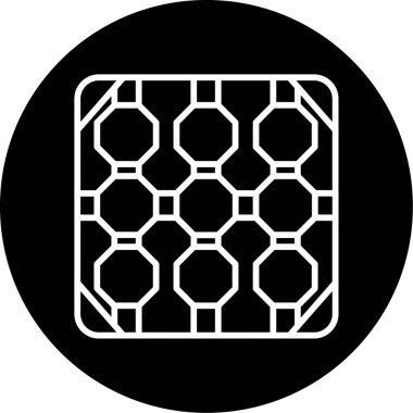 Döşeme. Web simgesi basit illüstrasyon