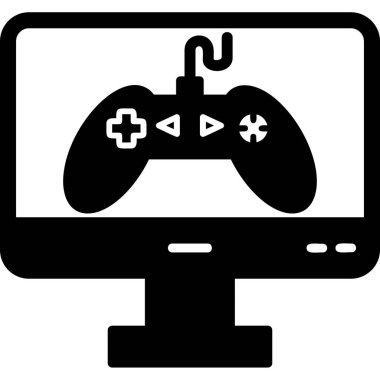 oyun simge vektör çizim 