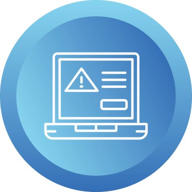 uyarı simgesi vektör illüstrasyonu