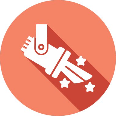 Spotlight simgesi, web basit illüstrasyon