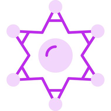 Yıldız web simge vektör çizim 