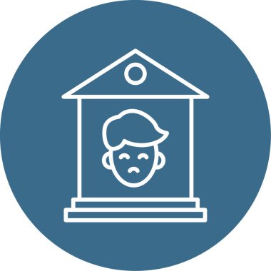 ev simgesi vektör illüstrasyonu 