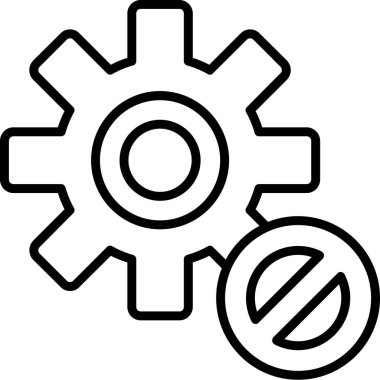 dişli ayarı simgesi ana hat biçiminde