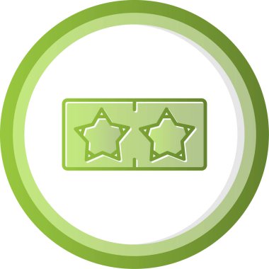 Yıldız Derecelendirme Ağı simgesi, vektör illüstrasyonu