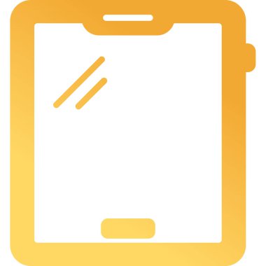 tablet. Web simgesi basit illüstrasyon 