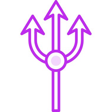 Mızrak. Web simgesi basit tasarım         