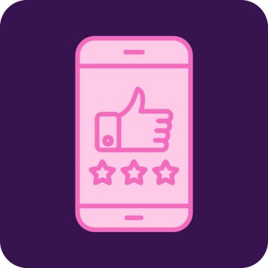 derecelendirme simgesi, vektör illüstrasyonu basit tasarım