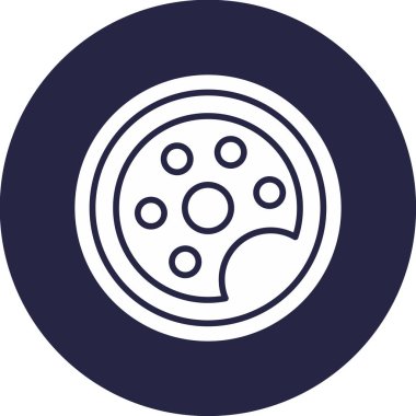 Palet simgesini boya, vektör illüstrasyonu