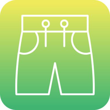 Web simgesi vektör illüstrasyonunu kısaltır