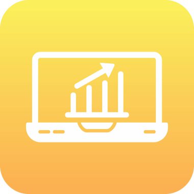 İş çizelgesi. Web simgesi basit illüstrasyon 