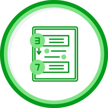 işlem web simgesi vektör illüstrasyonu