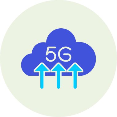 Oklar simgesi ile Bulut 5g yükle 