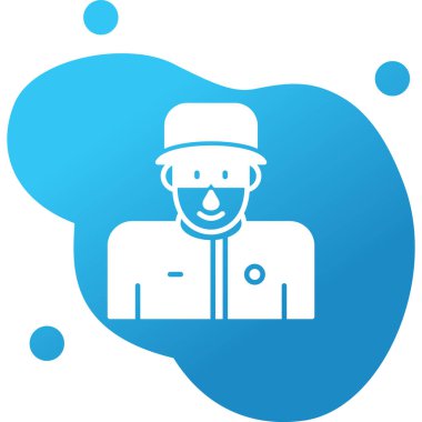 Koç avatar simgesi, vektör illüstrasyonu basit tasarım