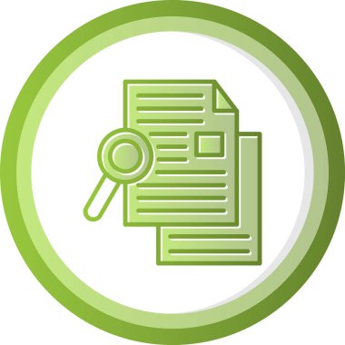 belge dosya simgesi düz biçimli 