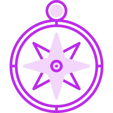 Pusula simgesi vektör resimlemesi 