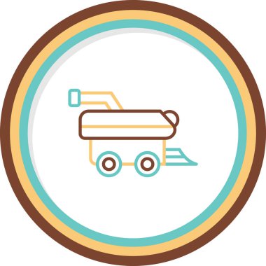 Hasat web simgesi, vektör illüstrasyonu