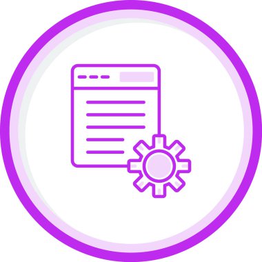 Web simgesi, vektör illüstrasyonuName