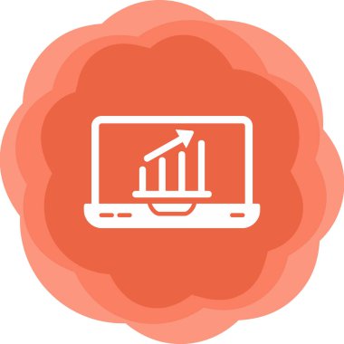 İş çizelgesi. Web simgesi basit illüstrasyon 