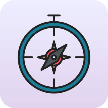 Pusula simgesi vektör resimlemesi 