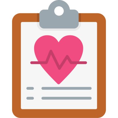 Tıbbi ikonun vektör illüstrasyonu, Sağlık kavramı       