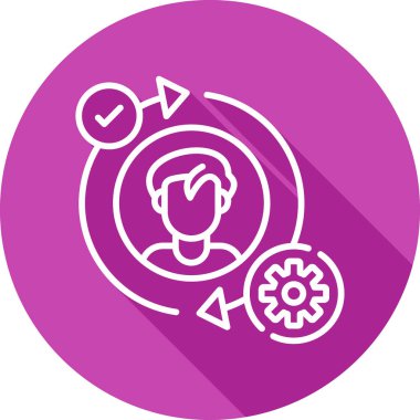 Karar Web simgesi vektör illüstrasyonu oluşturma