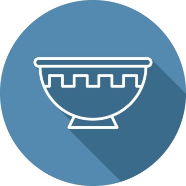 kase web simgesi basit illüstrasyon 