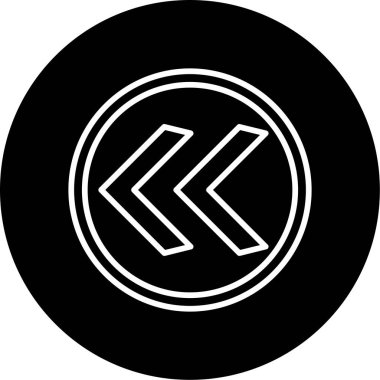 Arrow ağ simgesi, vektör illüstrasyonu