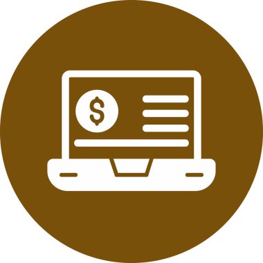 Eğilim biçimi izole edilmiş arka planda mali simge 