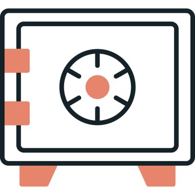 güvenli simge vektör illüstrasyonu 