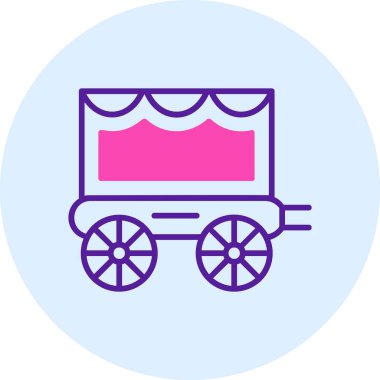 Taşıma simgesi vektör illüstrasyonu  