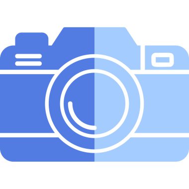 Kamera. Web simgesi basit illüstrasyon 