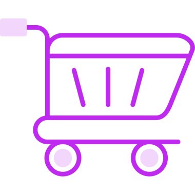 Tramvay. Web simgesi vektör illüstrasyonu 