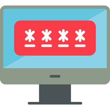 password web icon vector illustration 