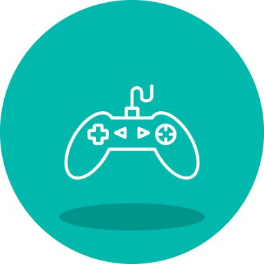 oyun Denetleyici vektör düz simgesi