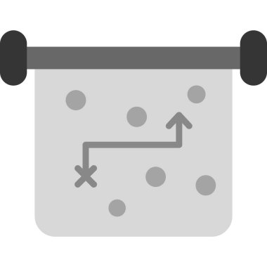 Strateji Simgesi Vektör illüstrasyonu 