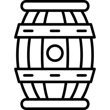 barrel web  icon vector illustration 