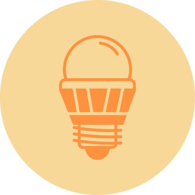 Enerji tasarrufu ikonu. Web simgesi basit illüstrasyon