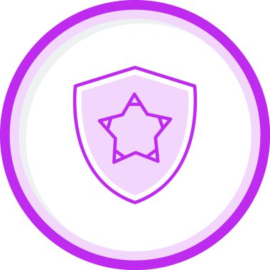 Yıldız web simge vektör çizim 