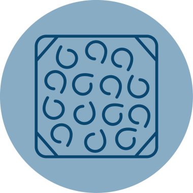 Döşeme. Web simgesi basit illüstrasyon