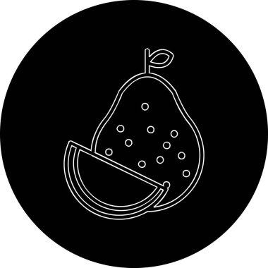  Pomelo web simgesi vektör illüstrasyonu