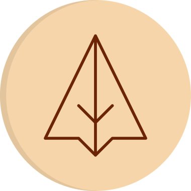 düzlem web simgesi vektör çizimi