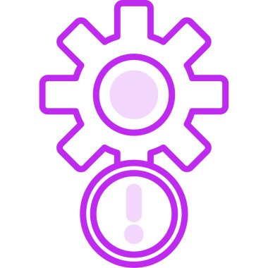 uyarı simgesi vektör illüstrasyonu